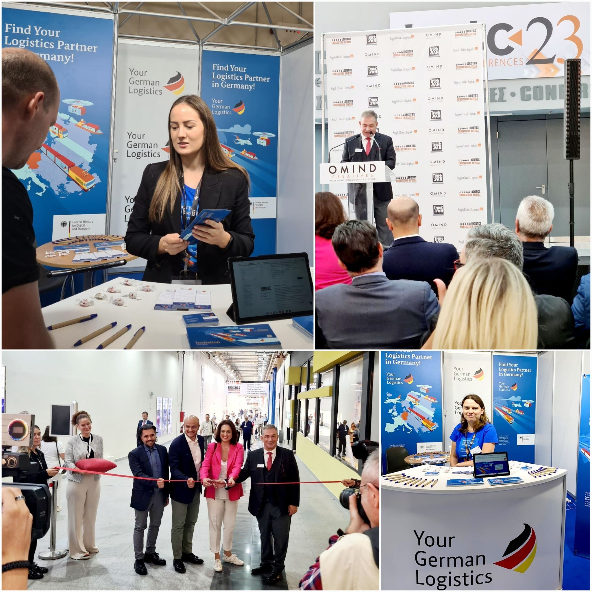 Your German Logistics bei der Supply Chain & Logistics Expo Athen 2023